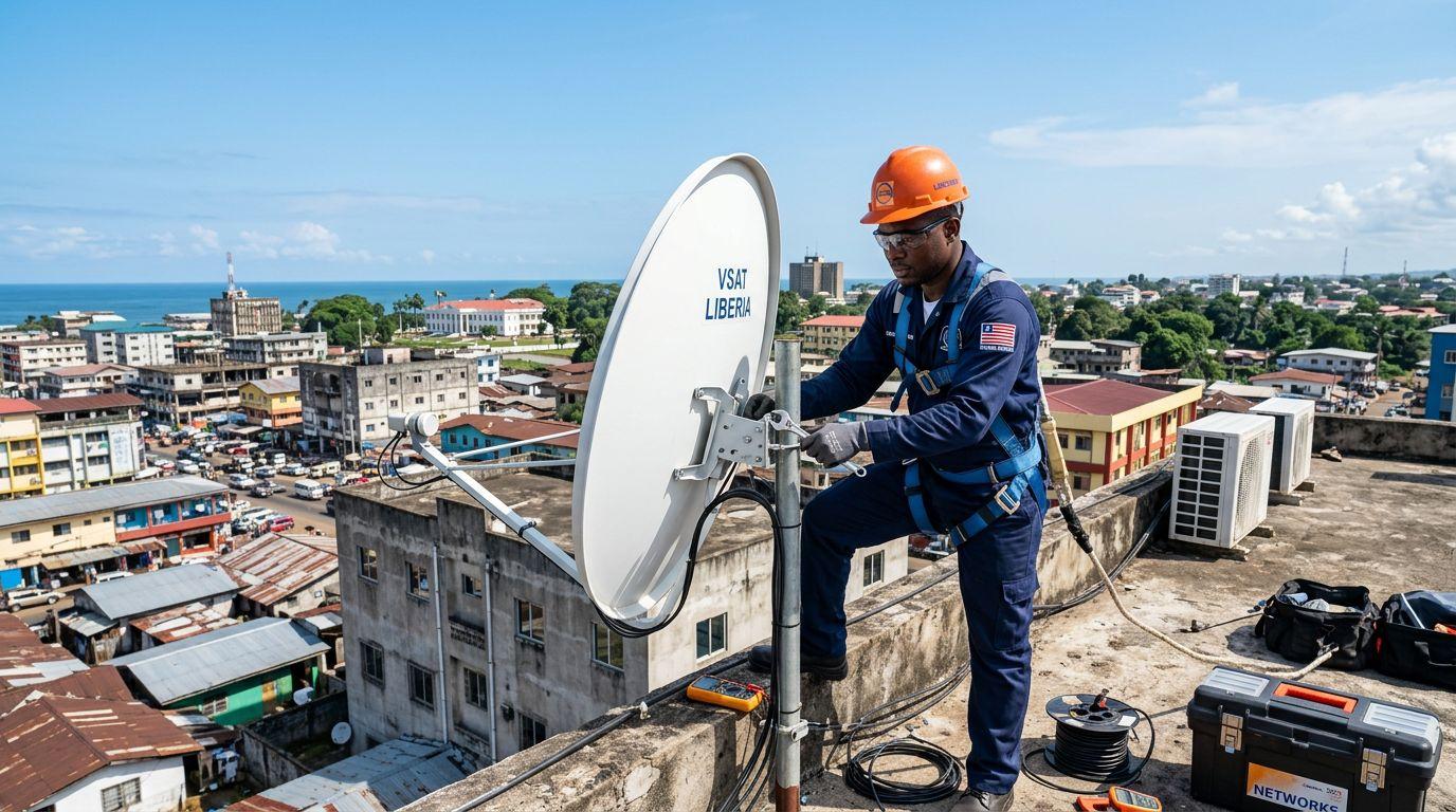 Connectivity & VSAT Services by Apstract in Liberia